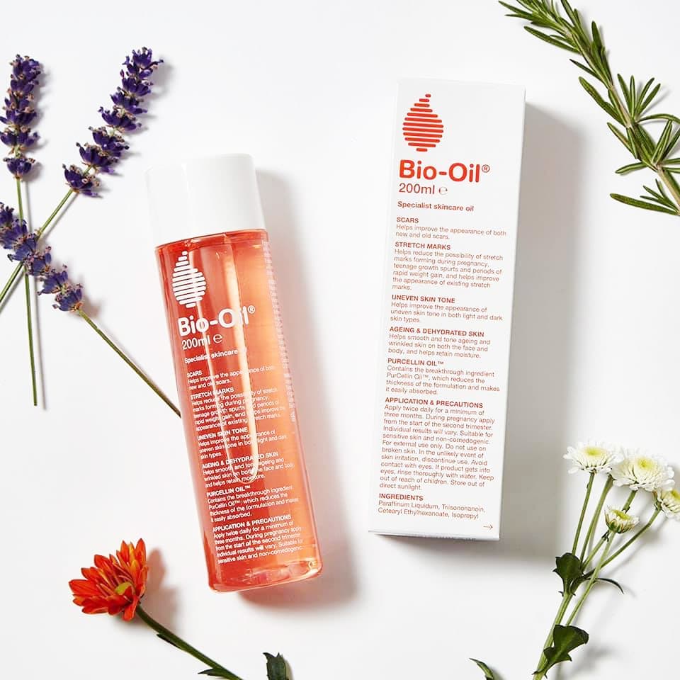 Dầu chăm sóc da Bio-Oil Skincare Oil 200ml - Bio Oil làm mờ sẹo và giảm rạn da