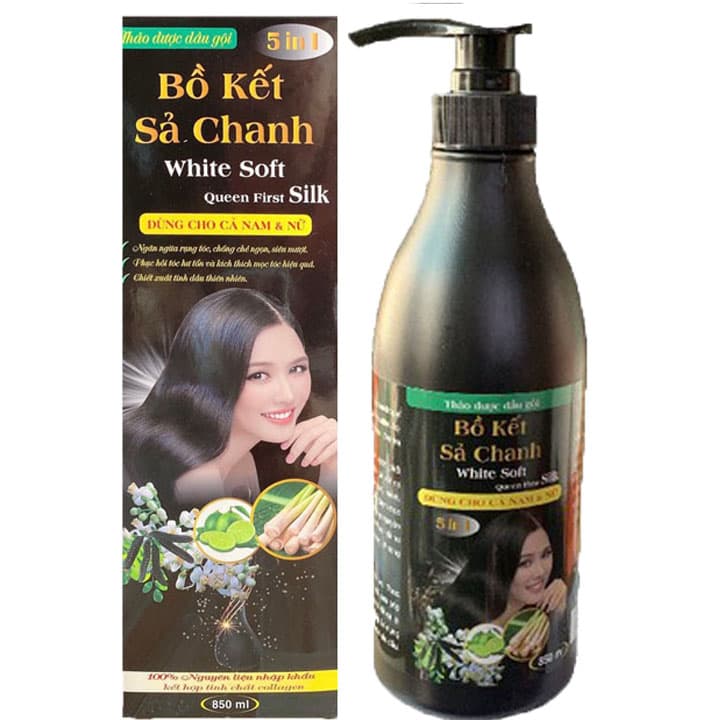 [HCM][SIÊU MƯỢT] Dầu Gội Bồ Kết Sả Chanh 850 ml - Dầu Gội Bồ Kết Sả Chanh thế hệ mới dầu gội trị rụng tóc dầu gội đầu bồ kết
