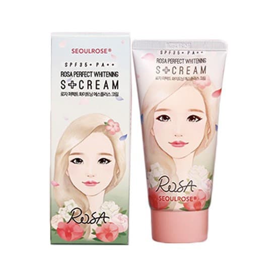 Kem Chống Nắng Trắng Da - Seoulrose Rose Rosa Perfect Whitening S+ Cream SPF35+ PA++ Frorence86 Store