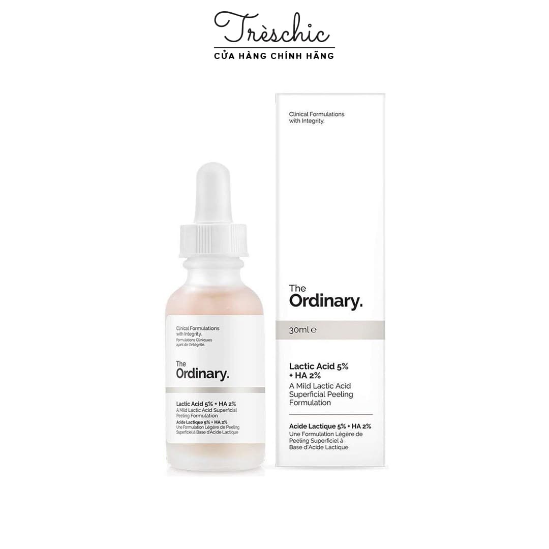 Serum The Ordinary Lactic Acid + HA Thanh Lọc Da 30ml