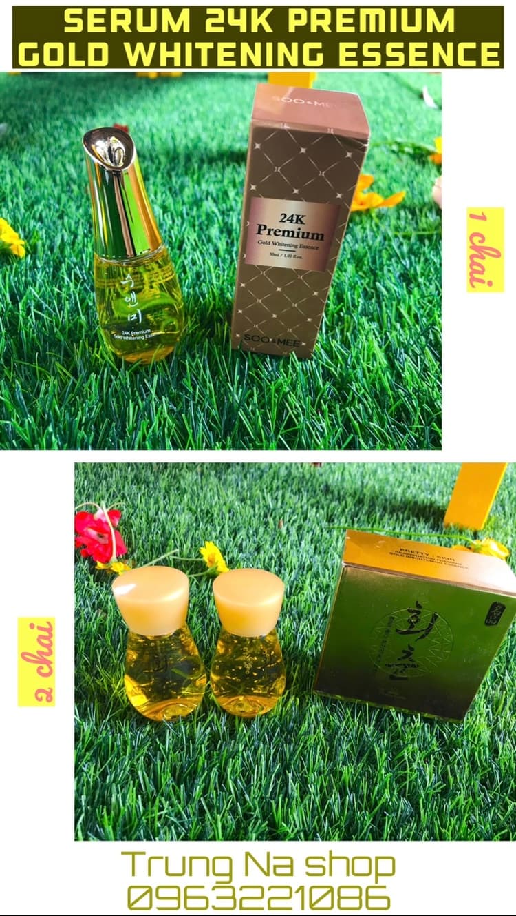 Serum 24K Premium Gold Whitening Essence 30ml