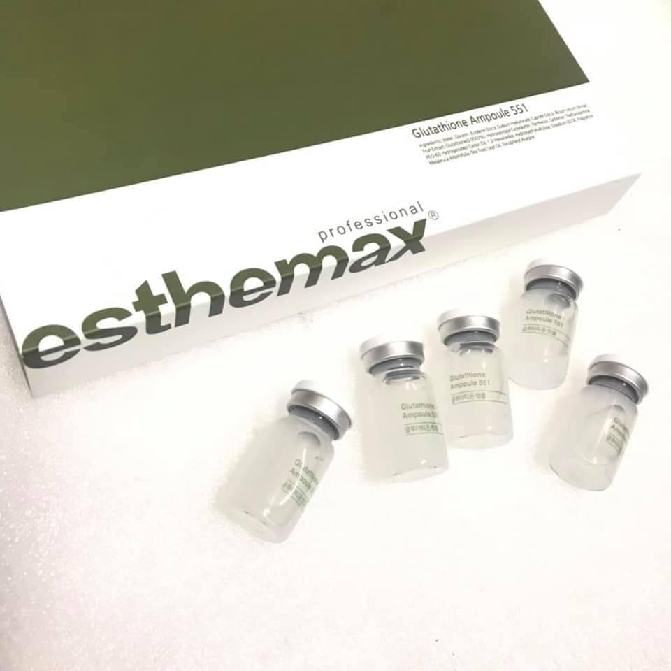 Serum Tế bào gốc Trắng da Glutathione Ampoule 551 Esthermax Hàn Quốc
