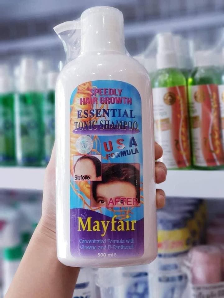 Dầu gội sâm giúp mọc tóc Mayfair essential tonic shampoo 500ml - HX2150