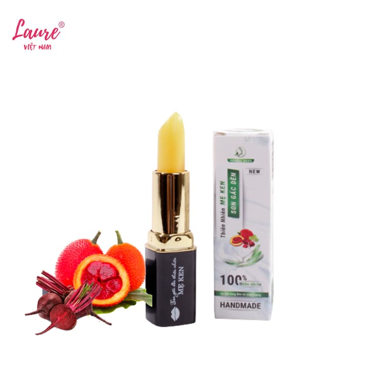 SON DƯỠNG HỒNG MÔI ĐẶC BIỆT LOẠI BỎ THÂM KHÔ NỨT NẺ MÔI TỪ THIÊN NHIÊN GẤC DỀN MẸ KEN