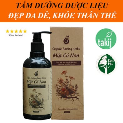 MẬT CỎ NON - Tắm dưỡng dược liệu - Sữa tắm thảo Dược - Dưỡng da - Dưỡng thể - Thư giãn - Sức khoẻ - NPP Takij VietNam