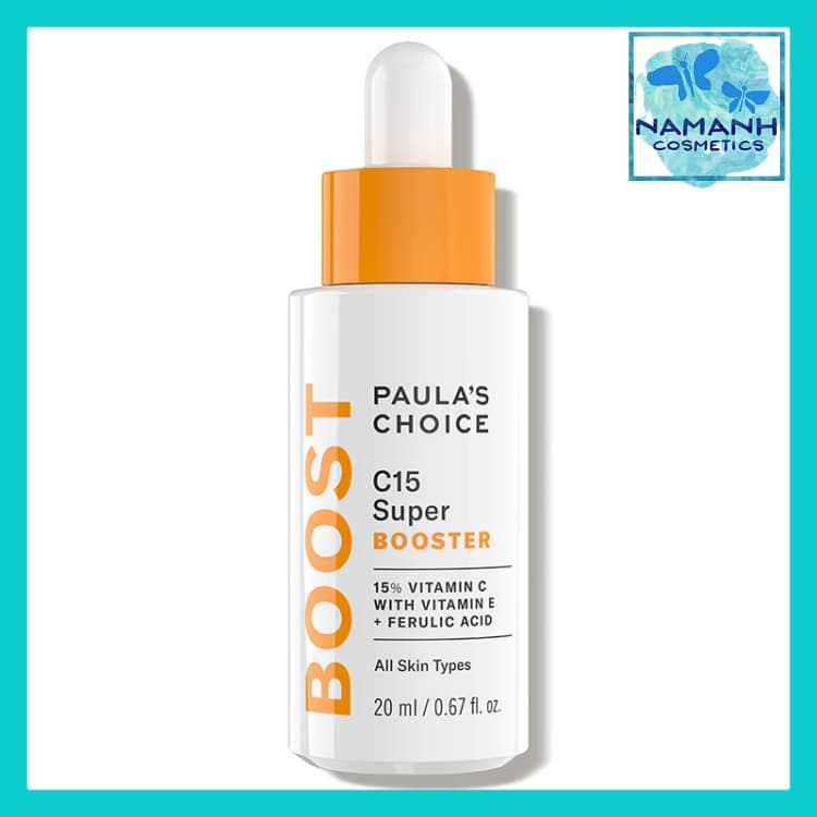 Serum làm sáng da chống lão hóa giảm nếp nhăn Paulas Choice C15 Super Booster 20ml