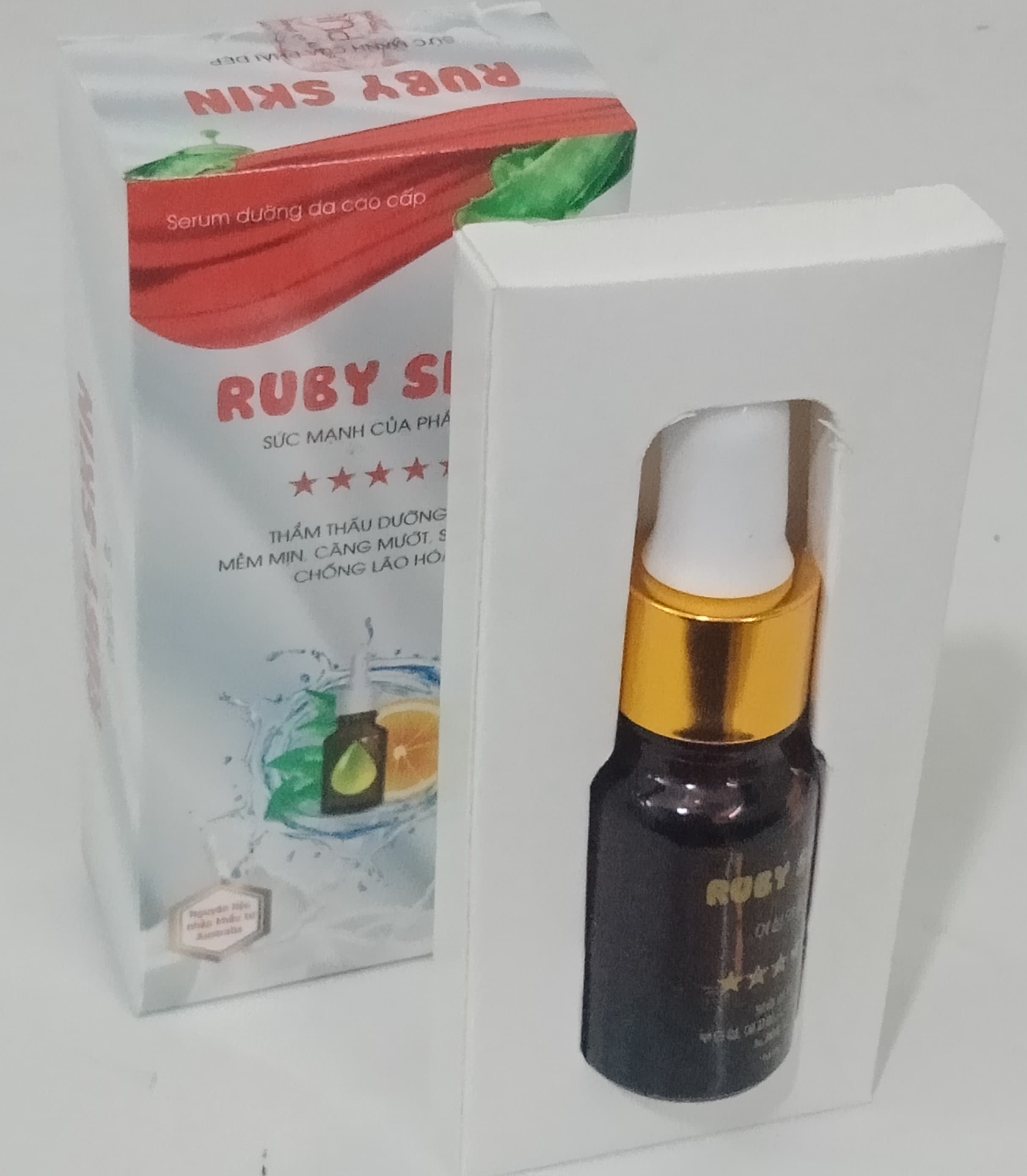 Serum dưỡng da cao cấp RUBY SKIN dưỡng ẩm mềm mịn chống oxy hóa giúp da căng mướt sáng đẹp