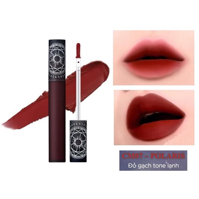 Son Kem Lì Black Rouge Cream Matt Rouge CM01 Đỏ Đất
