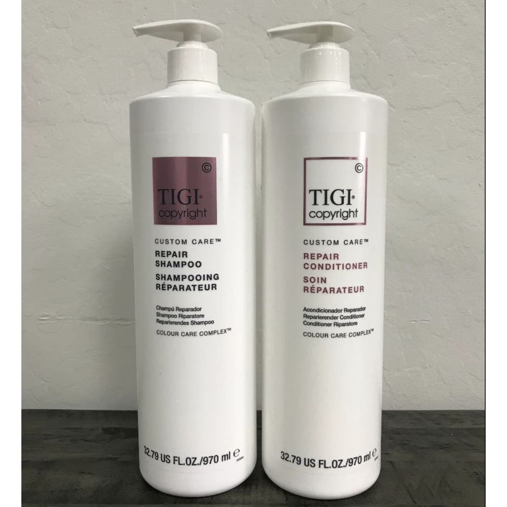 CẶP DẦU GỘI XẢ PHỤC HỒI TIGI COPYRIGHT REPAIR 970ML X2