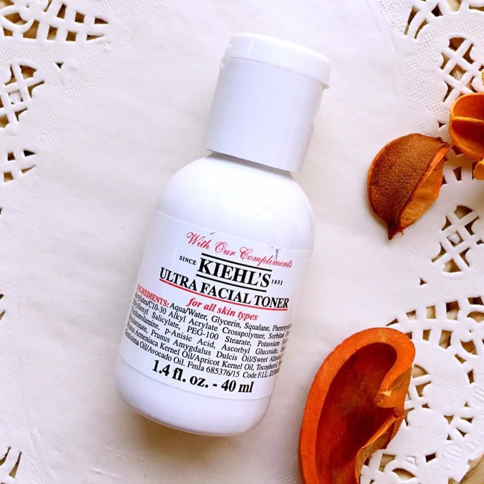 [KIEHLS] Nước hoa hồng Nước cân bằng Toner cấp ẩm da khô Kiehls Ultra Facial Toner mini 40ml