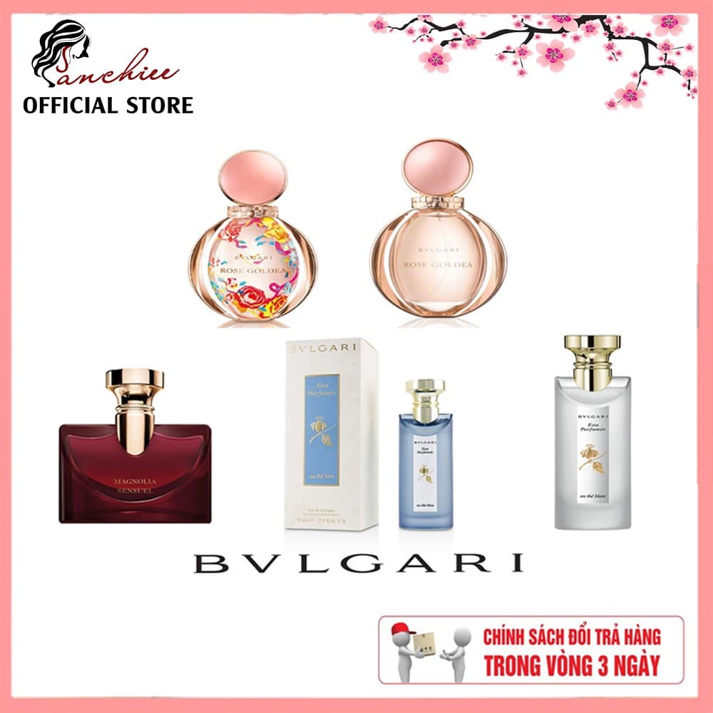 Nước hoa bvlgari nữ Chính Hãng 5/10/20ml. Chọn Bộ Những Chai Nước Hoa đẳng câp tinh tế độ lưu Hương l