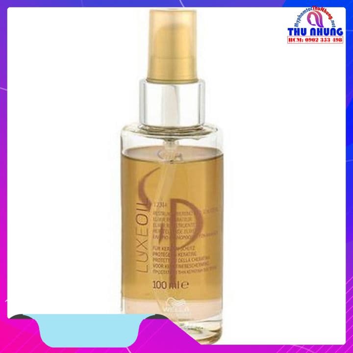 [HCM]Tinh dầu Argan dưỡng chăm sóc tóc hư tổn SP Wella Luxe Oil 100ml