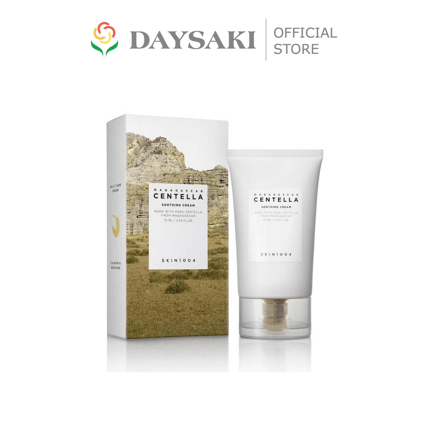 Skin1004 Kem Dưỡng Làm Dịu Da Chiết Xuất Rau Má Madagascar Centella Soothing Cream 75ml