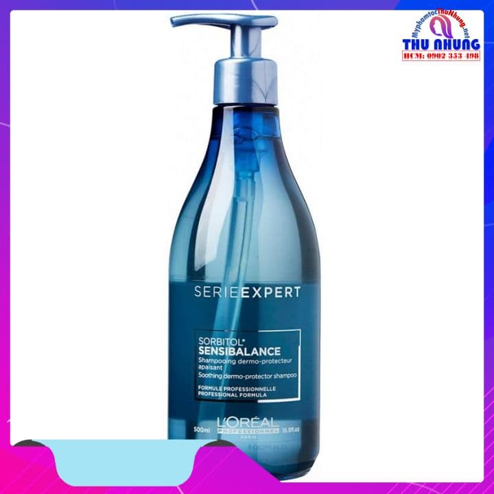[HCM][LOREAL CHÍNH HÃNG] Dầu gội Loreal Serie Expert Sorbitol Sensibalance cho tóc và da đầu nhạy cảm 500ml