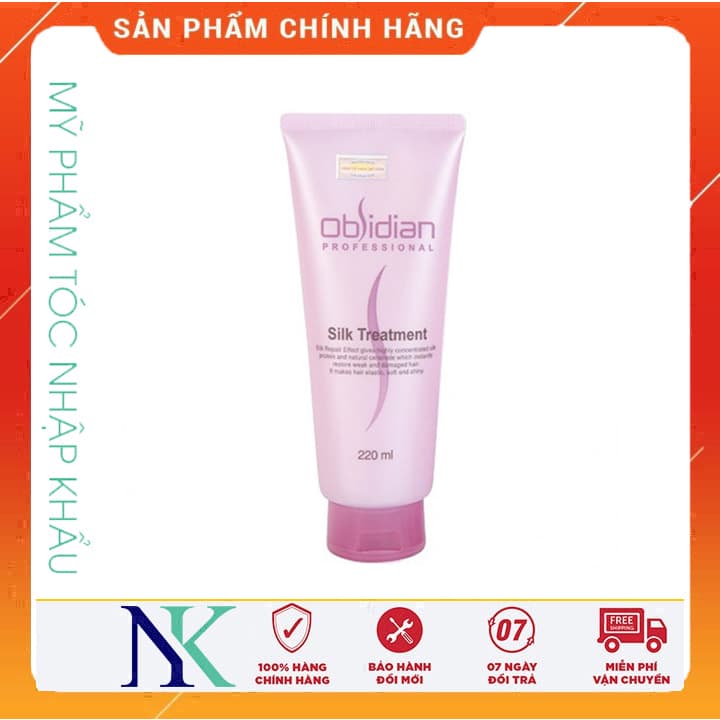 [HCM]Hấp Dầu Dưỡng Tóc Siêu Mềm Mượt Obsidian 220Ml