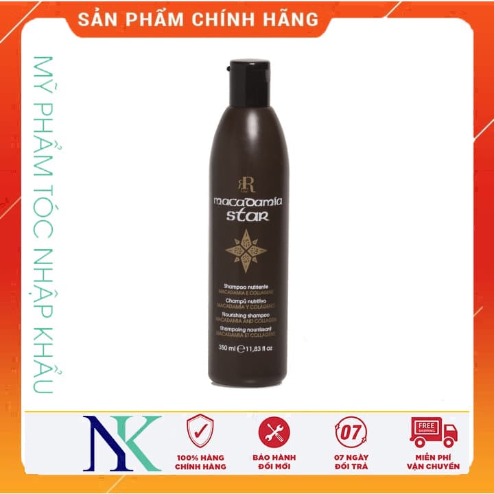 [HCM]Dầu Gội Phục Hồi & Tái Tạo Tóc Macadamia Collagen Star 350Ml