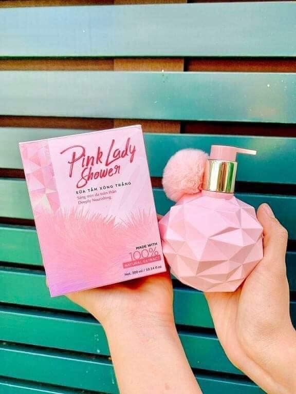 [HCM]Sữa tắm xông trắng Pink Lady pinklady mùi nước hoa