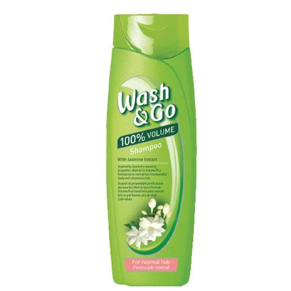 Dầu gội cho tóc thường Wash&Go Shampoo Jasmine Extract 400ml
