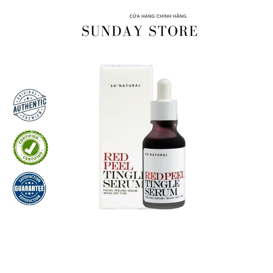SERUMTÁI TẠO DA RED PEET TINGLE SERUM -THẦN DƯỢC CẢI TẠO LÀN DA CĂNG BÓNG HẾT MỤN ẨN