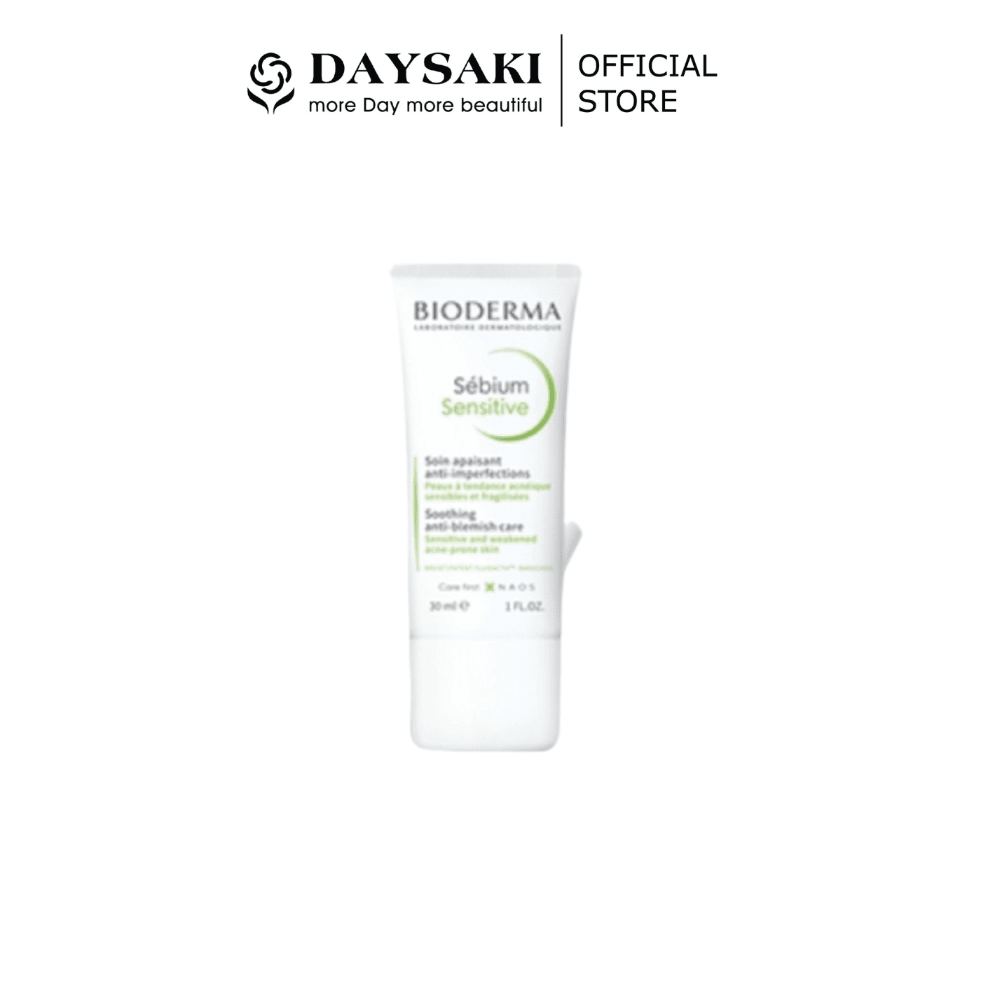 [HCM]Bioderma Kem Dưỡng Dành Cho Da Mụn Yếu Và Nhạy Cảm Sebium Sensitive 30ML