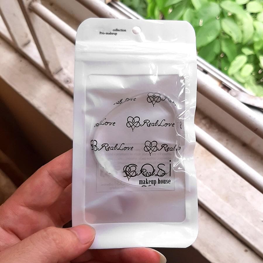 Miếng tán kem nền Silicon Real Love