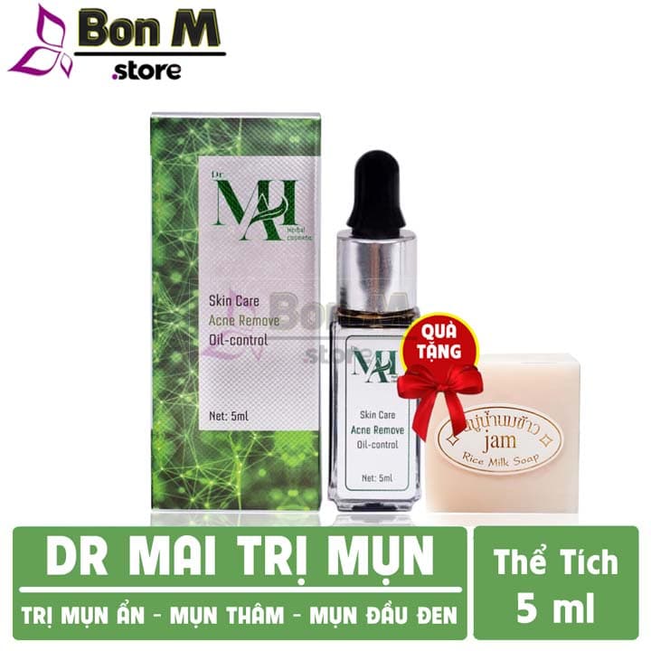 Serum Thảo Mộc Mụn Dr Mai - Hết Sẹo Mờ Thâm Hiệu Quả