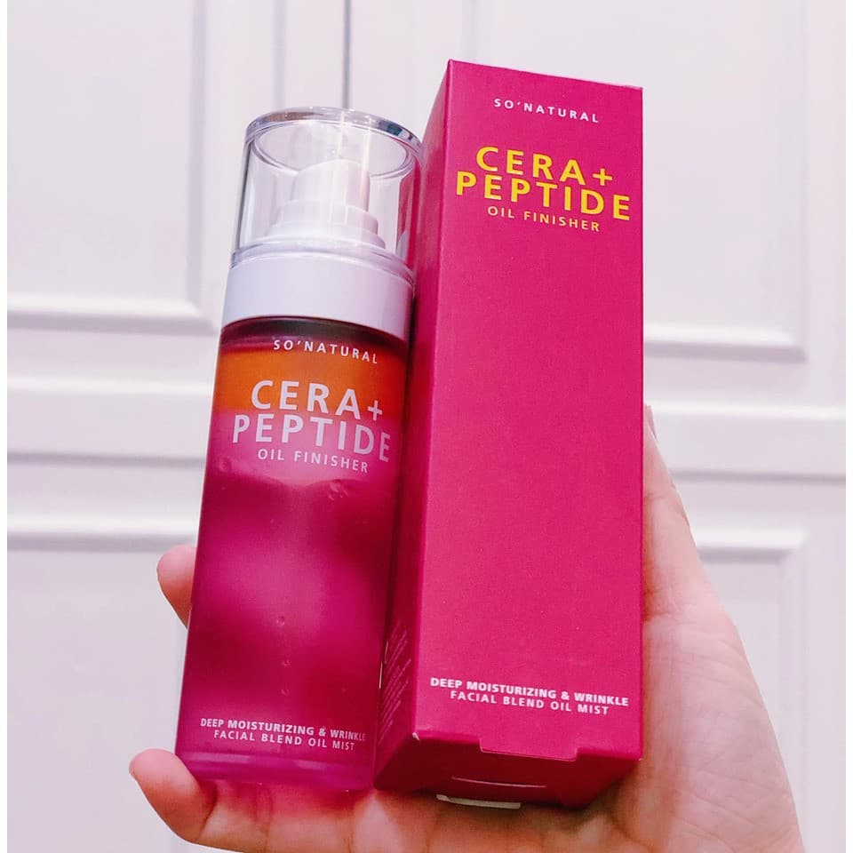 [HCM][Hàn Quốc] Xịt Khoáng 3 Tầng Cera Peptide Spray Serum - cấp ẩm trắng da căng bóng