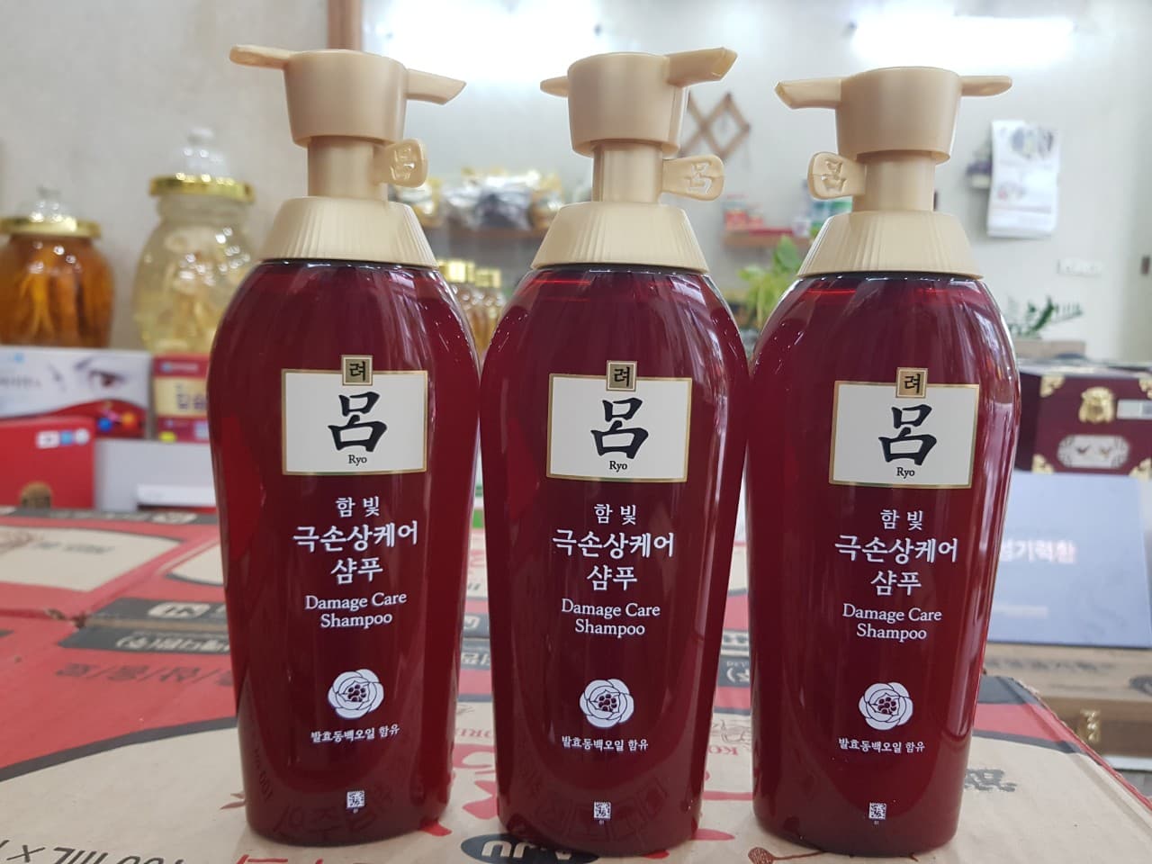 Dầu gội Ryo Đỏ Hàn Quốc 500ml