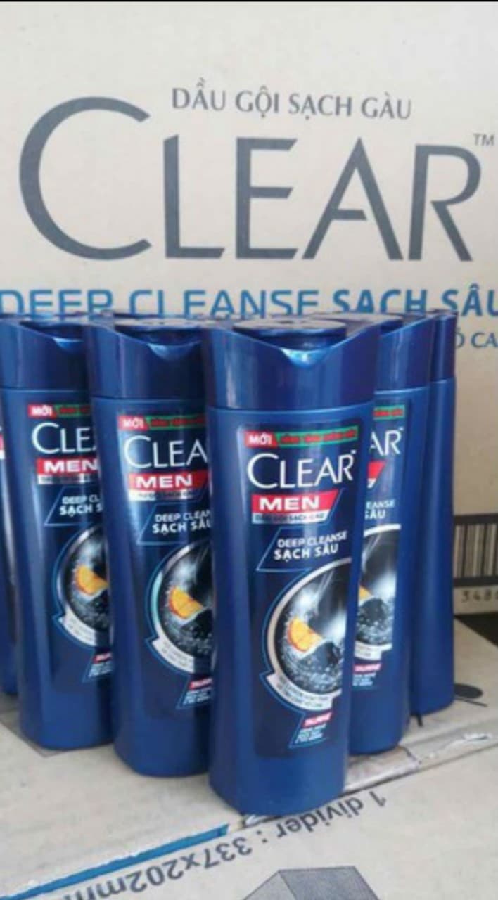 Dầu gội Clear 70g (com bo 5 chai) hàng khuyến mãi