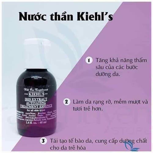 [KIEHLS] Nước thần Kiehls Iris Extract Activating Treatment Essence 40ml