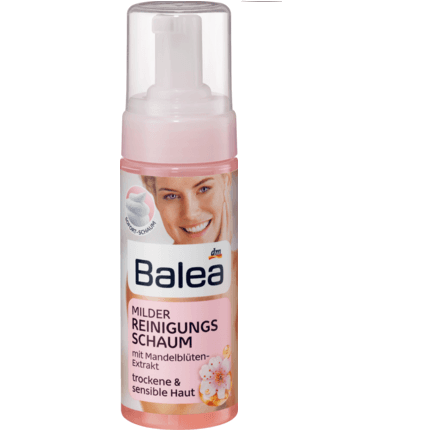 Sữa rửa mặt tẩy trang dạng bọt BALEA Milder 150ml - Đức Cho da khô và nhạy cảm)(150)