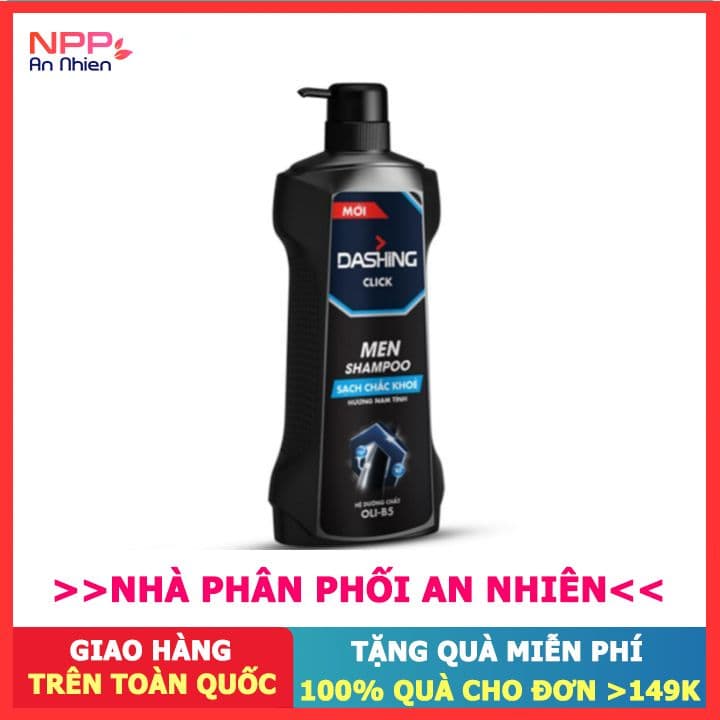 Dầu gội dành cho nam giới Dashing 650gr- NPP AN NHIÊN