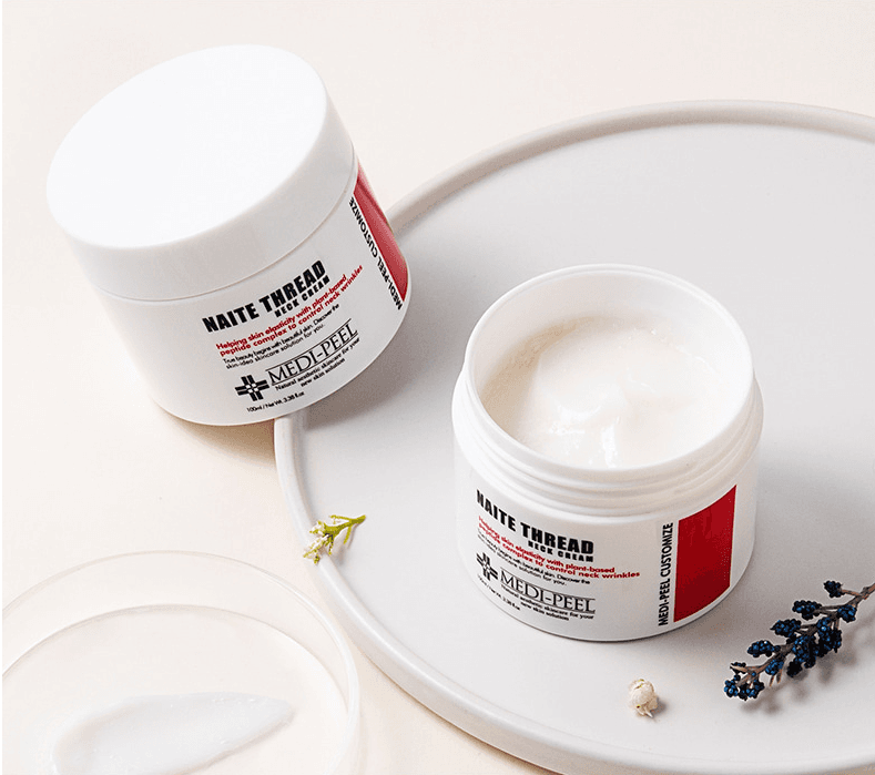 Kem Dưỡng Chống Lão Hóa Vùng Cổ Medi-Peel Naite Thread Neck Cream - HONGS BEAUTY