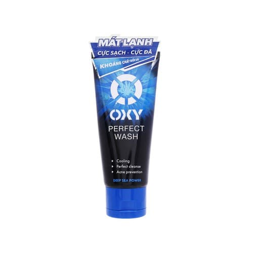 Sữa rửa mặt sạch bã nhờn ngừa khuẩn mụn Oxy Perfect Wash 100g