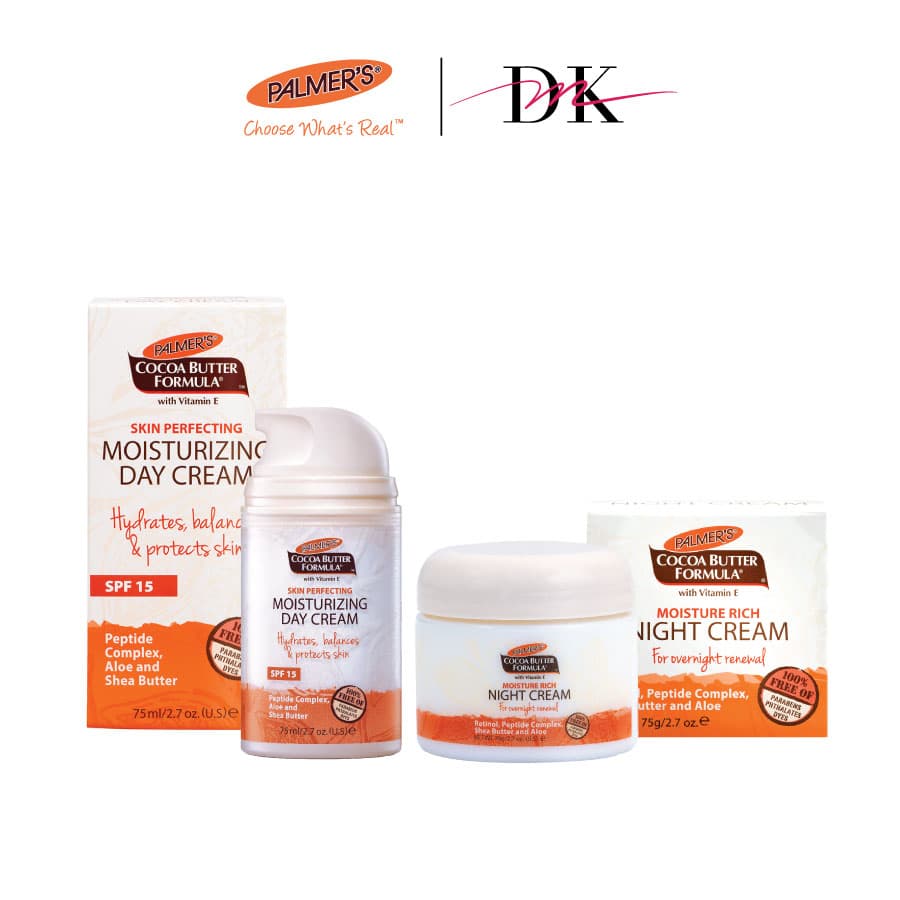 [HCM]COMBO Kem Dưỡng Ẩm Sâu Da Mặt Palmers (Ban Ngày và Ban Đêm)