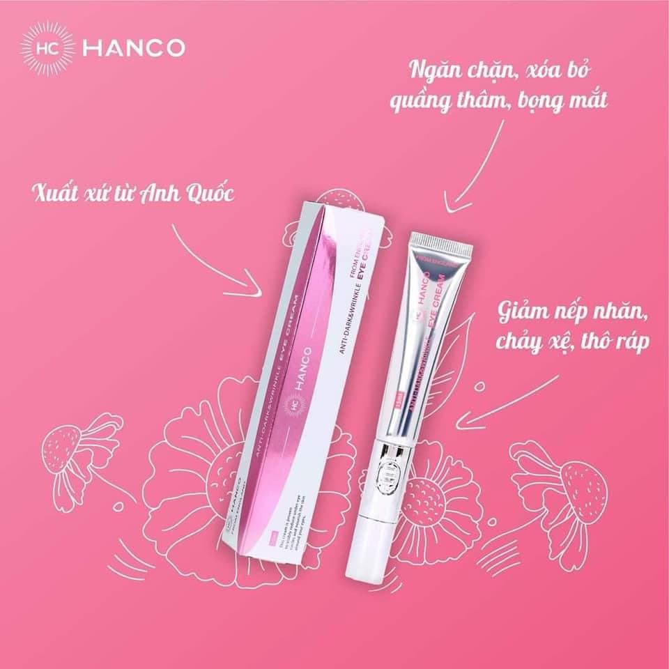 Kem Dưỡng Mắt Hanco Xoá Bọng