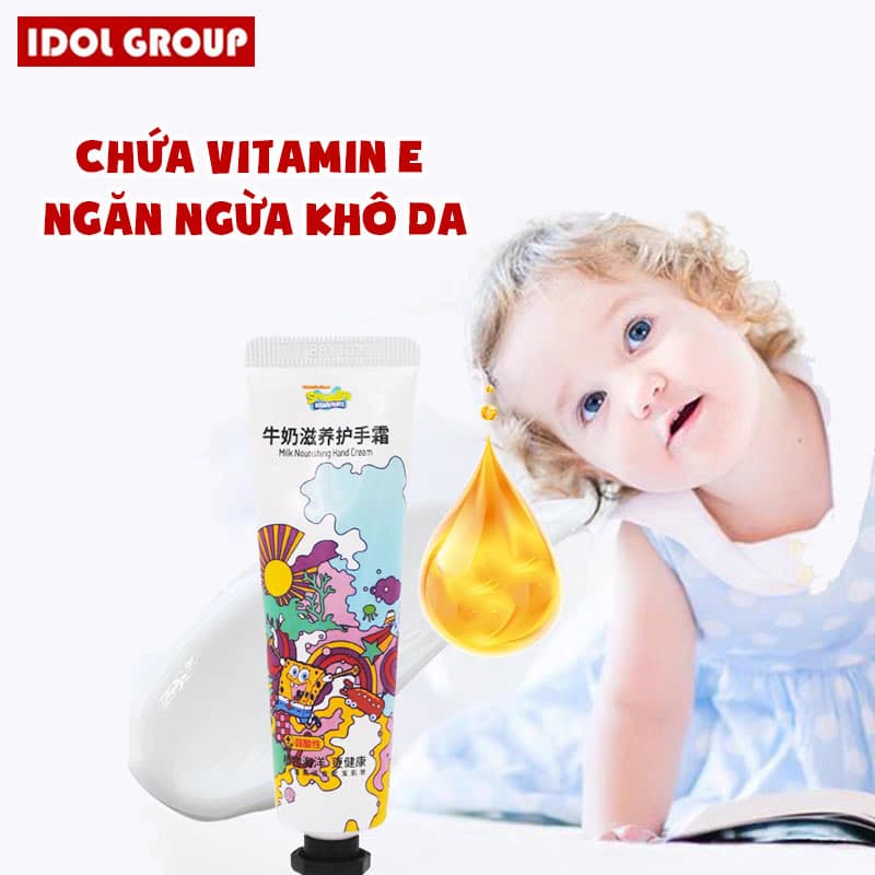 [HCM]Kem Dưỡng Da Tay Mini Chính Hãng mềm Mịn Khô Thoáng