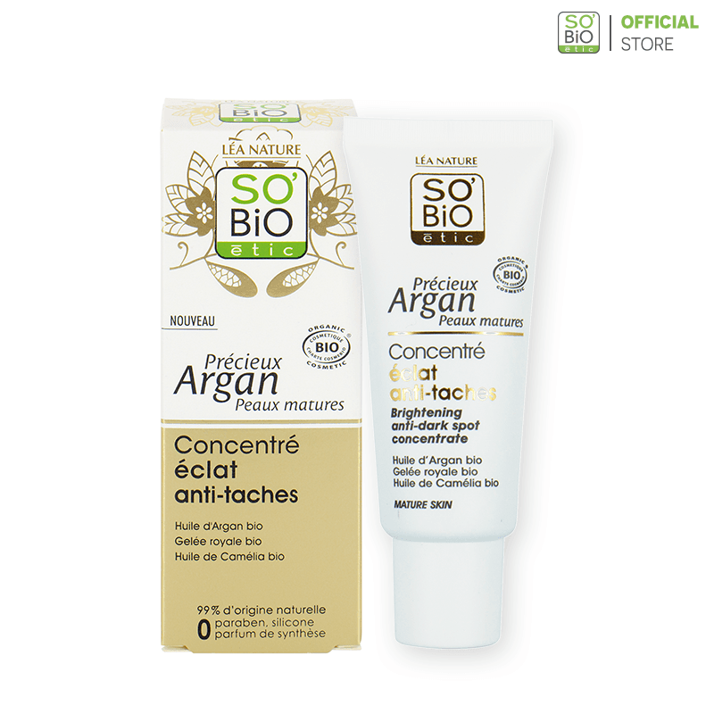 [HCM]Kem Dưỡng Trắng Da Chống Đốm Nâu Chiết Xuất Argan Concentré Éclat Anti-taches 40ML