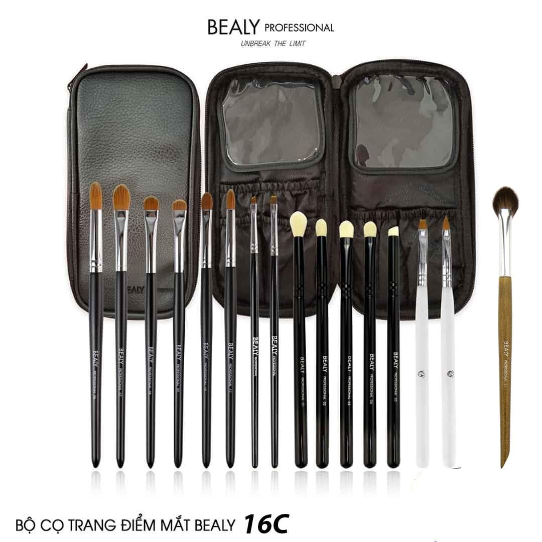 SET CỌ TRANG ĐIỂM MẮT MÔ PHỎNG LÔNG SÓC BEALY 16C