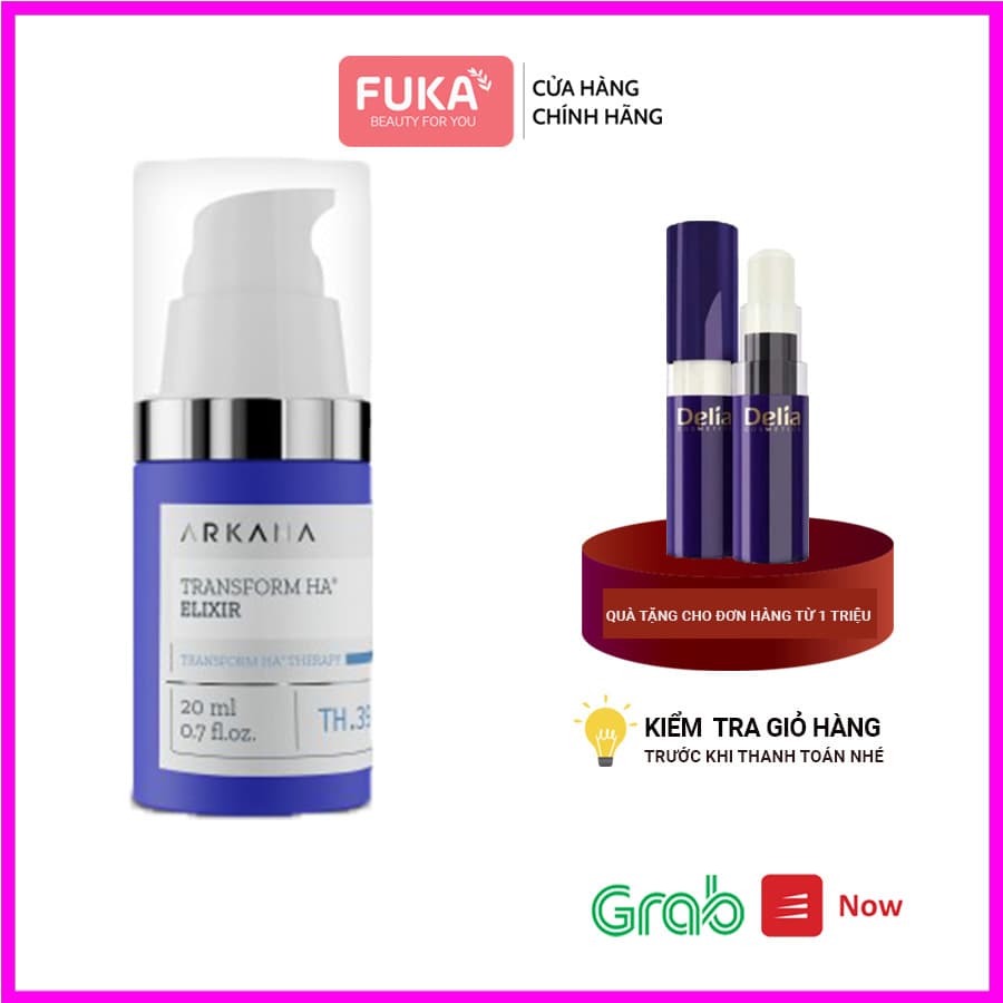 Tinh chất giữ ẩm ARKANA - Serum làm mờ nếp nhăn dùng cho mọi loại da