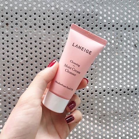 Sữa rửa mặt Laneige mới sạch sâu Moisture Clean Cleanser 30ml cho da khô