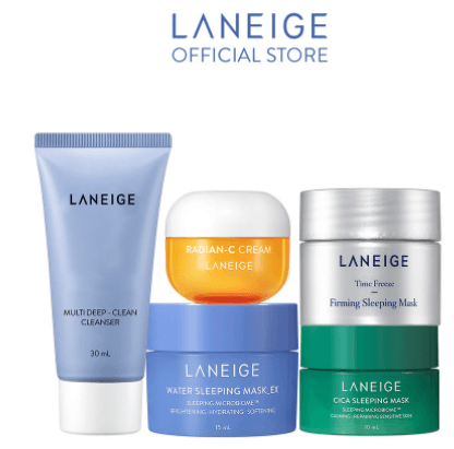 Bộ quà tặng Laneige chăm sóc da đặc biệt nâng cơ da và dưỡng ẩm
