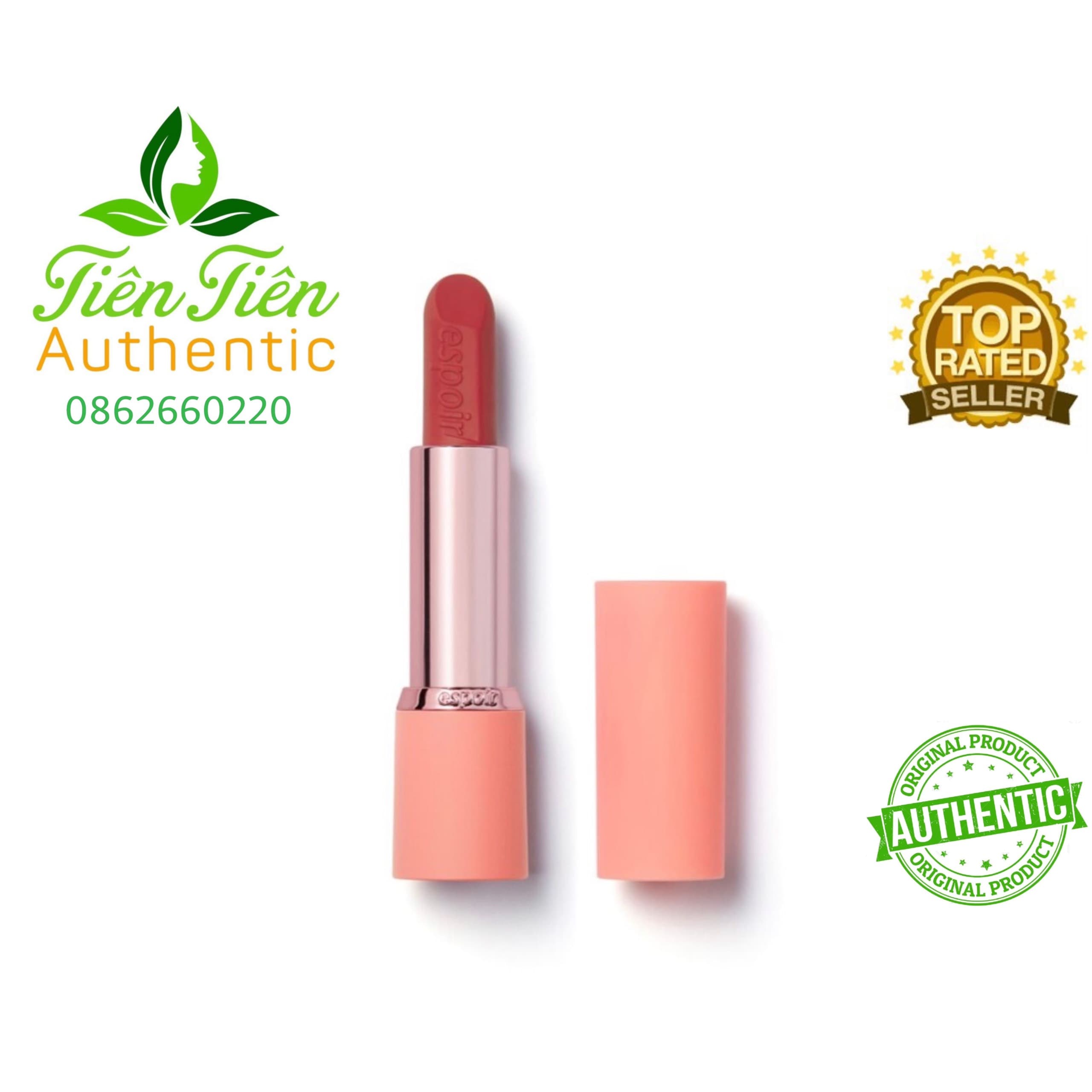 Espoir No Wear- Son Lipstick Chiffon Matte RS 102 Kind Hearted