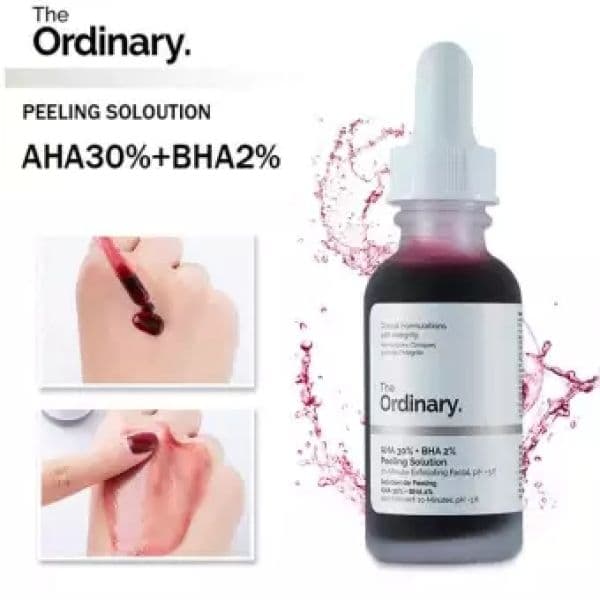 Tinh chất dưỡng trắng da tinh chất Serum The Ordinary AHA 30% + BHA 2% Peeling Solution Mặt Nạ Tẩy Tế Bào Chết 10 Phút Serum Dưỡng Da Mờ Sẹo Trị Mụn Làm Trắng Da Chăm Sóc Da 30ML