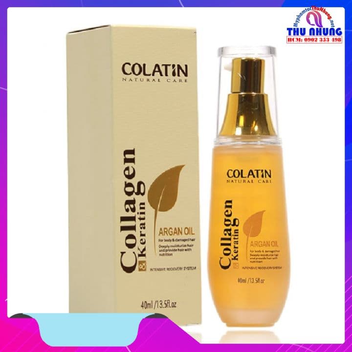 [HCM]Tinh dầu dưỡng tóc COLATIN Argan Oil 40ML
