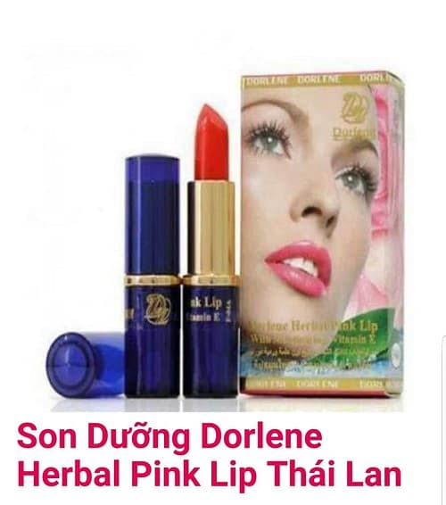 Son Dưỡng Và Dưỡng Hồng Môi Hiệu Quả Dorlene Herbal Pink Lip Thái Lan