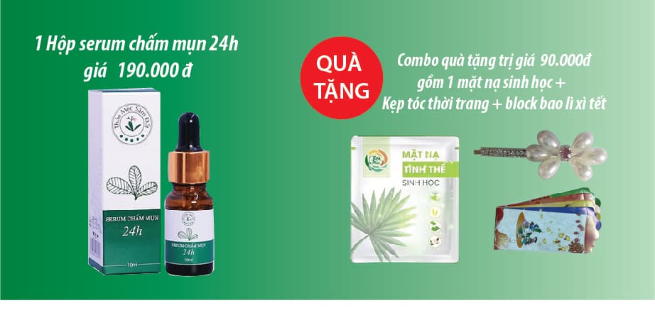 [HCM]Serum chấm mụn 24h