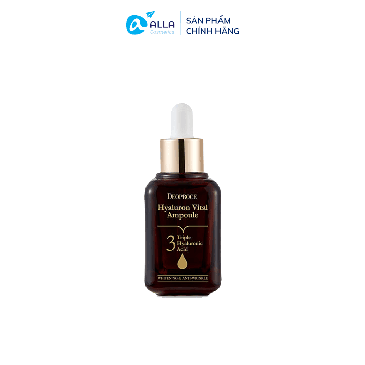 [HCM]Tinh chất dưỡng Củng cố kết cấu da & Dưỡng da mạnh khỏe Deoproce Hyaluron Vital Ampoule 50ml
