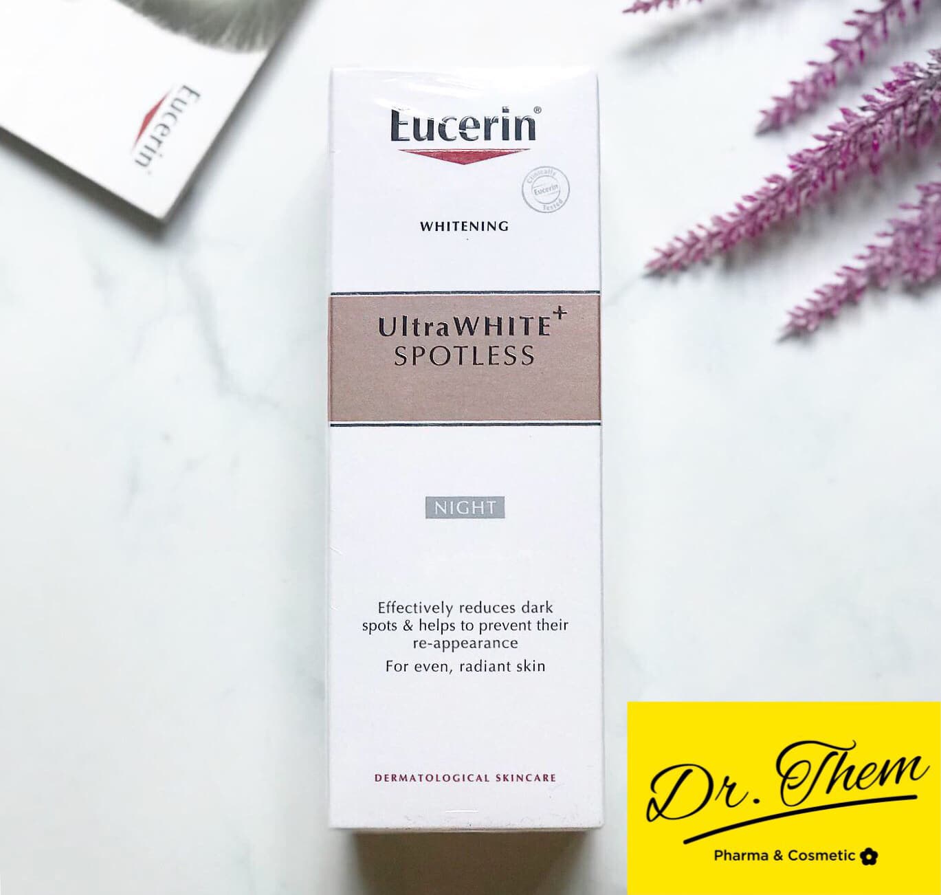 Kem Dưỡng Trắng Da Ban Đêm Eucerin UltraWHITE+ SPOTLESS Night 50ml