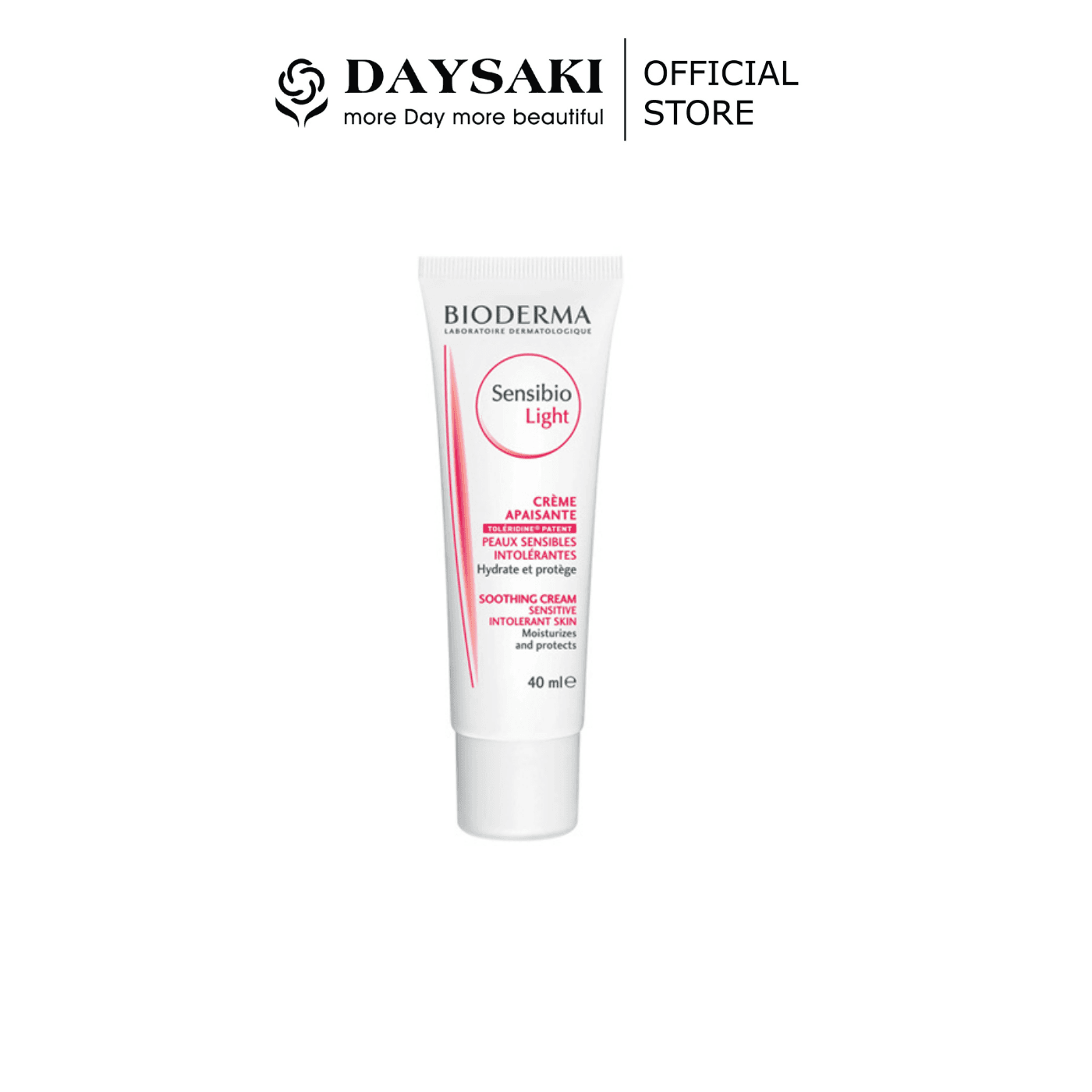 [HCM]Bioderma Kem Dưỡng Ẩm Dành Cho Da Nhạy Cảm Sensibio Light 40ML